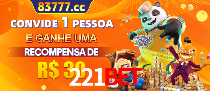 Banner institucional da 221BET sobre parceria de marcas e criação de uma marca de excelência, apresentando os mascotes de jogos populares como o Fortune Tiger.